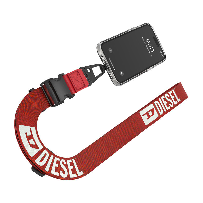 Diesel手机挂绳可调节时尚配件
