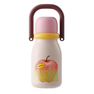 bablov吸管保温杯女生外出便携水杯高颜值新款手提大容量随行杯子