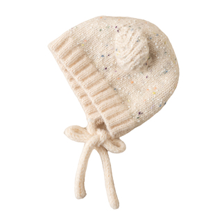 小猫耳朵秋冬季儿童帽子女童针织帽毛线帽可爱护耳帽保暖帽女孩子