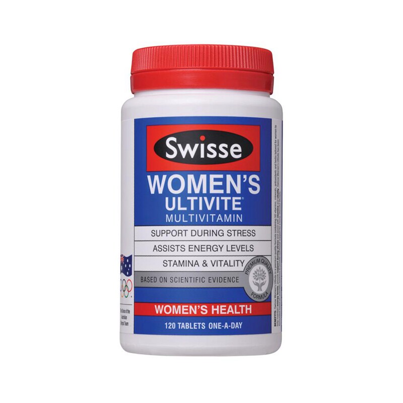 澳洲直邮Swisse复合维生素 专为女士设计配方 调节生理机能 120片