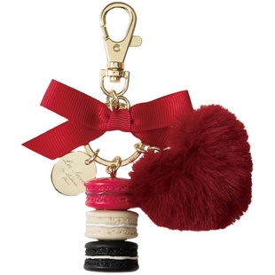 绝版日本正品 laduree钥匙扣拉杜丽甜美马卡龙包挂件女神闺蜜礼物