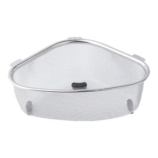 不锈钢水槽垃圾沥水篮三角过滤网厨房洗菜盆架水池剩菜剩饭漏水筐