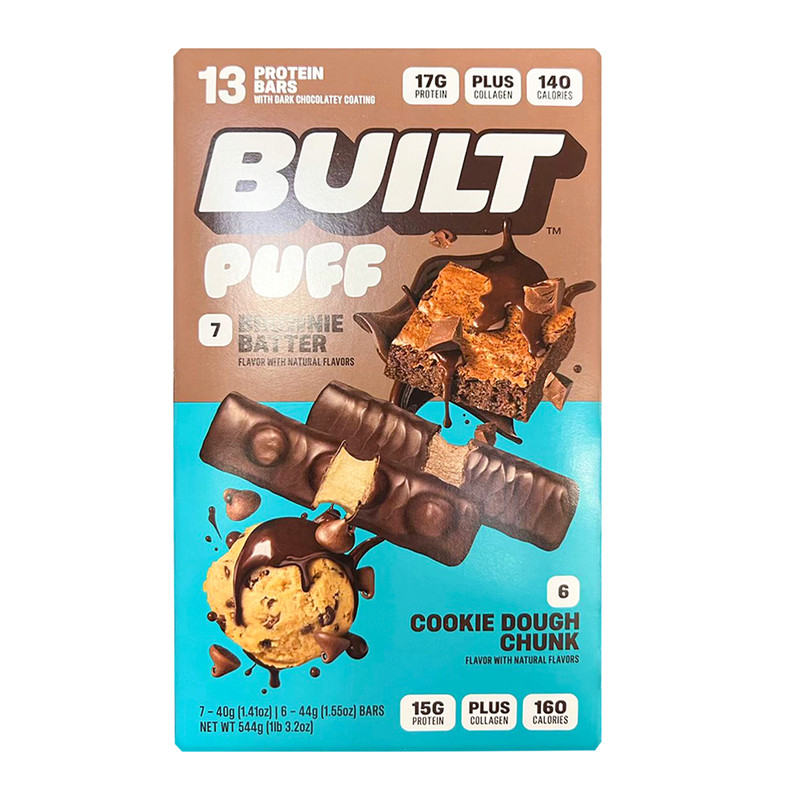 美国BUILT高蛋白能量棒低卡营养