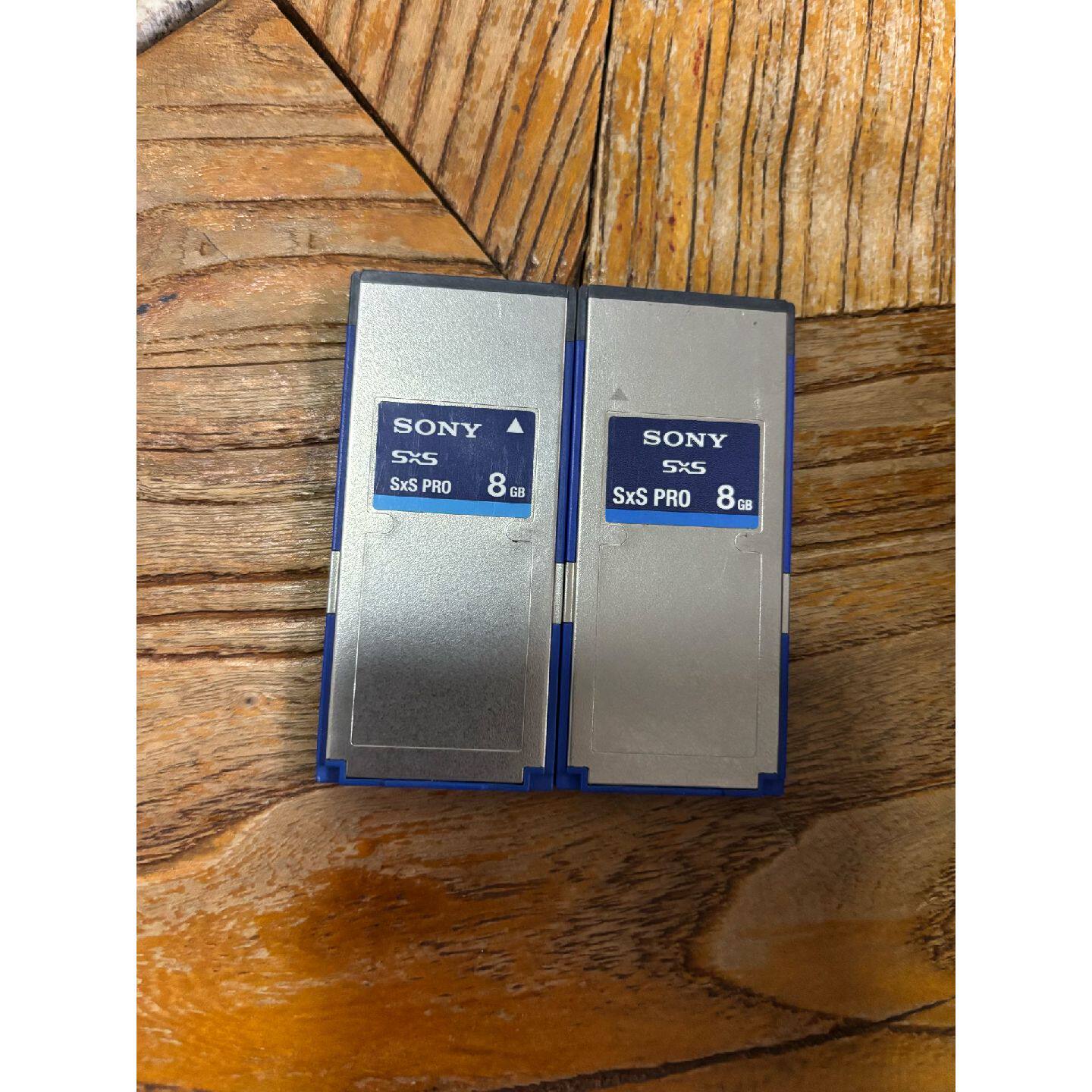 议价可维修索尼SxSPRO8GB存储卡一对几乎全新外观很新