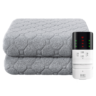双人调温法兰绒学生宿舍电热毯