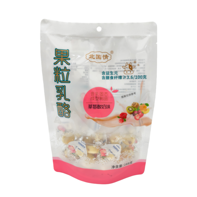 高铁同款北国情果粒乳酪酸奶块儿