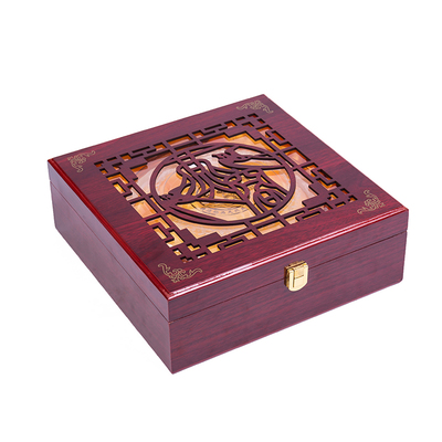 燕窝包装盒礼品盒雕花木盒手提袋