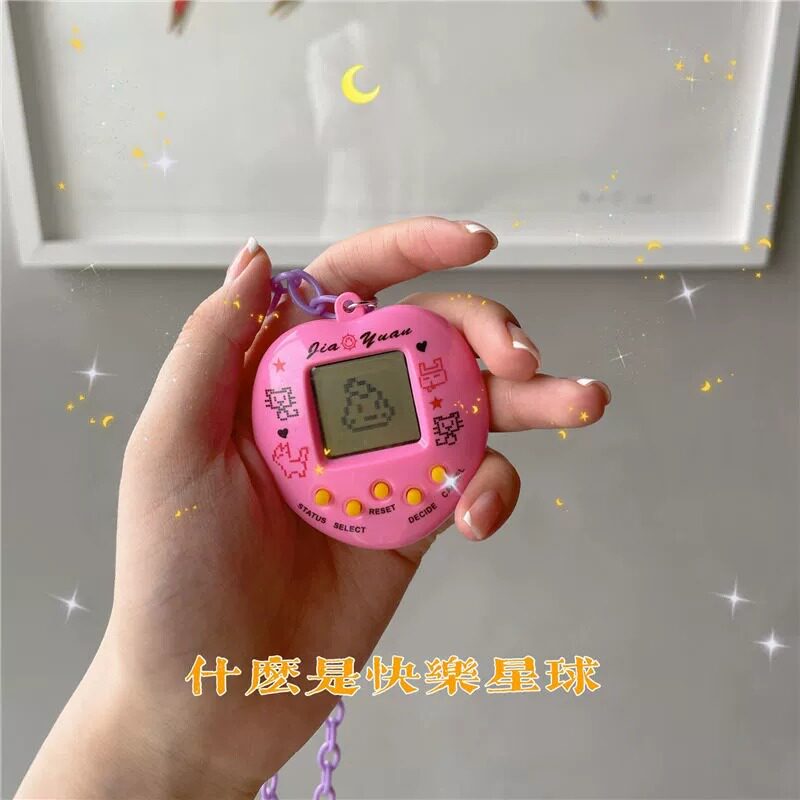 保真电子宠物项链辣妹长款项链Y2K复古怀旧可有声音的宠物机项链使用感如何?