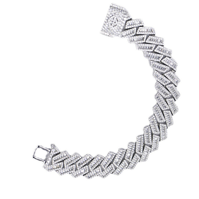 闪耀WBJ定制珠宝情侣银欧美项链