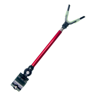 通用炮台支架后挂碳素鱼竿杆架天线配件架杆夜光羊角头竿挂托竿器