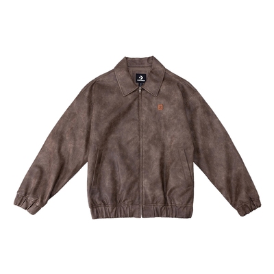 Converse匡威男女皮棉服26年新款运动休闲保暖夹克外套UCJ413-GC5