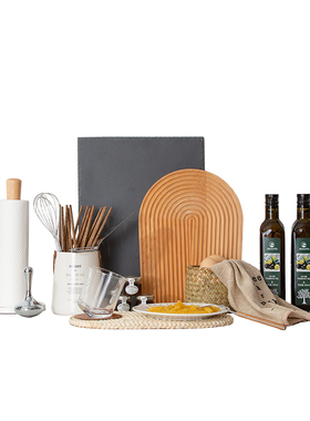 轻奢厨房样板间饰品摆件组合套装