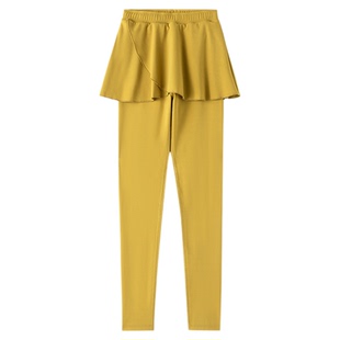 【悟空弹星月裤】伞状裙子森林棠26款运动高弹假两件瑜伽裙裤