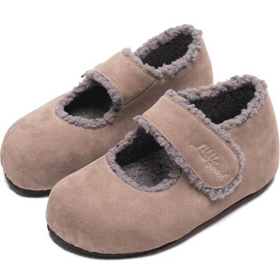 littlgood复古博肯棉鞋