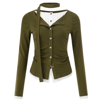 uhot诱货 秋冬女士针织衫打底衫银泰百货 301590