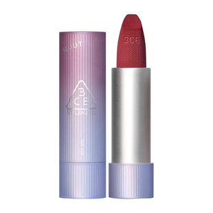3CE唇绒口红新款MUUT彩片限定唇膏唇釉12HUSH ROSE粉雾海水润哑光