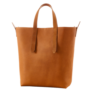 【头层牛皮】CULTUM百搭一体多携席纹手提男士大容量托特包旅行包