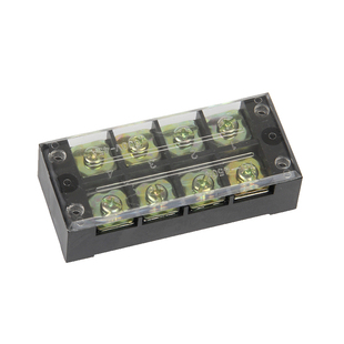 TB4504L接线端子排45A大电流绝缘固定电源电线连接器4P位接线排柱