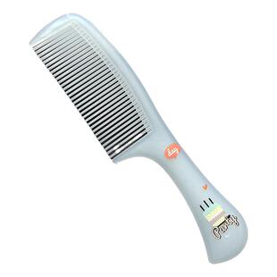 家用加厚中齿软齿糖果色不易断长发直发顺发卡通熟胶塑料梳子女士