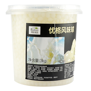 博多家园爆爆珠奶茶店用优格味