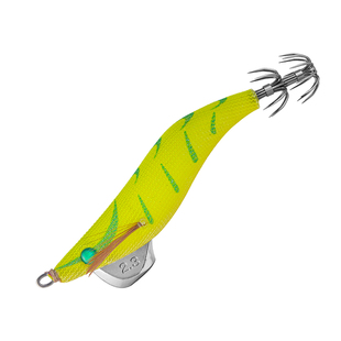日本YAMASHITA新款夜光木虾鱿鱼钩1.5号1.8号2.3号火箭鱿墨鱼假饵