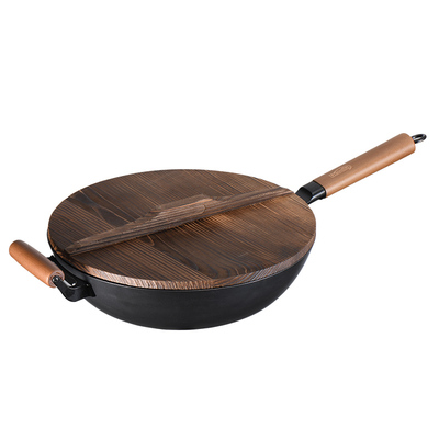 droolu陆博士铸铁锅电磁炉适用