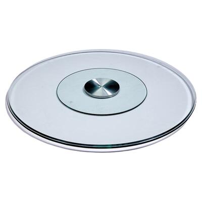 苏州发3C认证钢化玻璃餐桌转盘