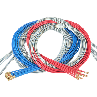 二保焊枪送丝管200A/350/500A气保焊枪导丝弹簧15AK欧式焊枪软管