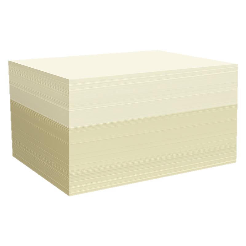 道林纸a4米黄80克a3米白色护眼单包500张120g书刊印刷纸160g A4纸打印纸B5微黄练字蒙肯纸100g试卷纸复印纸张