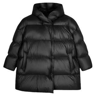 羽绒服女冬季新款大码本命年大红色小个子中长款时尚加厚保暖外套