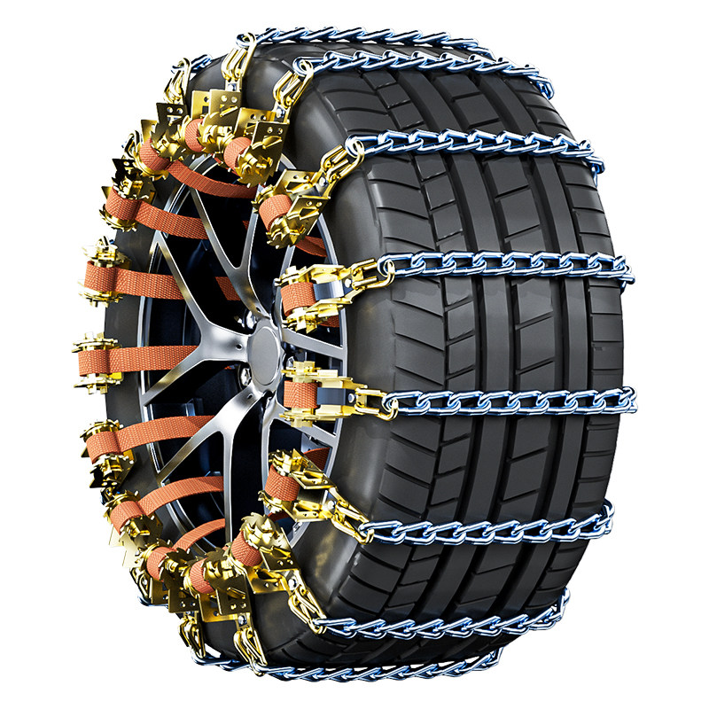 特粗汽车防滑链轿车越野车SUV新能源通用型不伤胎冬季雪地轮胎链