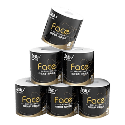 洁柔face加厚140g27卷卷纸