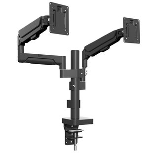 适用于AOC24-27-32英寸双屏电脑显示器增高机械臂支架笔记本组合