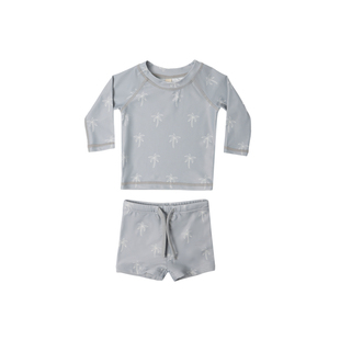 Quincy Mae官方正品儿童泳衣男童分体泳衣宝宝小男孩学游泳泳衣