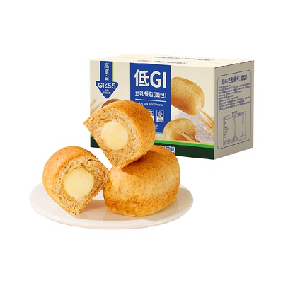 猫超臻选低GI豆乳餐包400g
