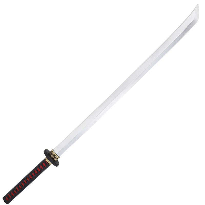 新款日式武士刀PU软胶武器动漫COS道具 仿真玩具刀剑手办模型摆件