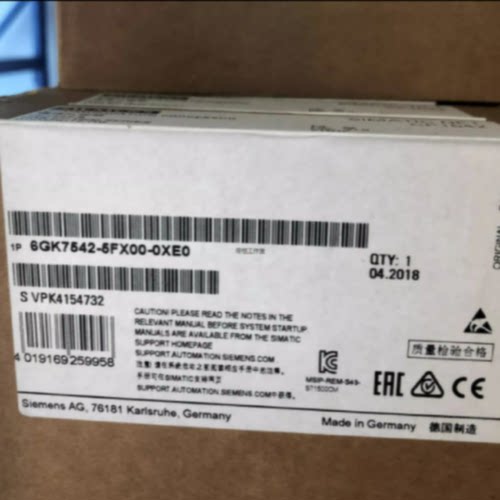 议价6GK7542-5FX00-0XE0西门子SIMATIC S7-1500模块6GK75425FX000