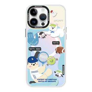 ANGYING× 网球小狗适用苹果17promax手机壳15磁吸新款iPhone16pro保护套13pm创意可爱的ip14全包12带支架女