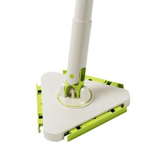 洗脸巾拖把三角自动夹布天花板清洁神器家用擦墙瓷砖大扫除灰尘