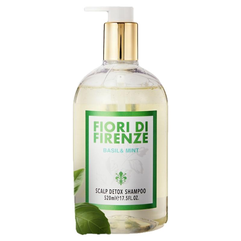 【官方正品】斐澳芮FIORI罗勒薄荷去头屑控油净油洗发水520ml