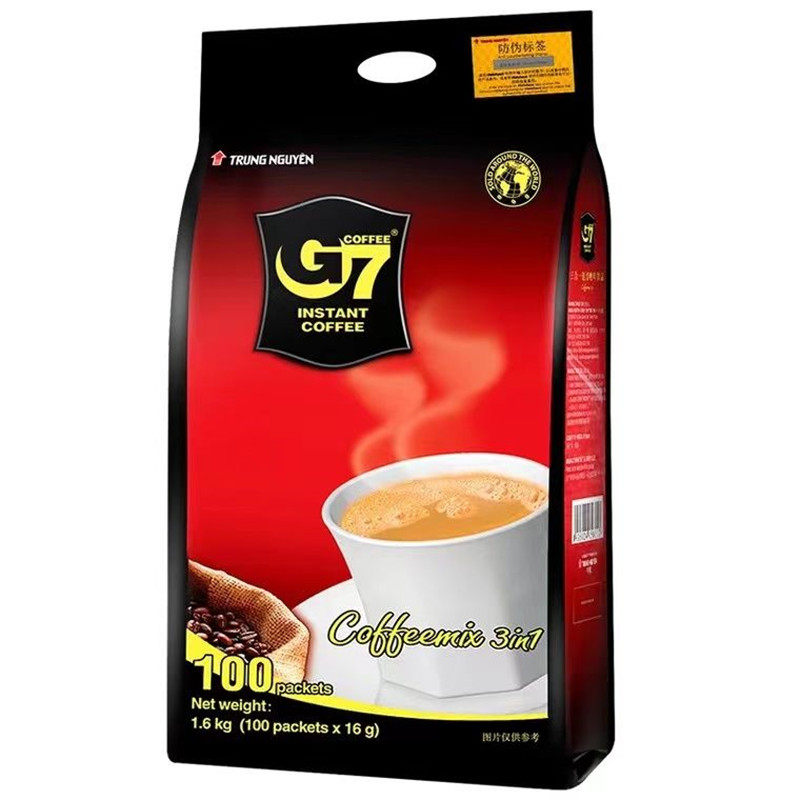 原装越南进口中原g7袋装速溶咖啡