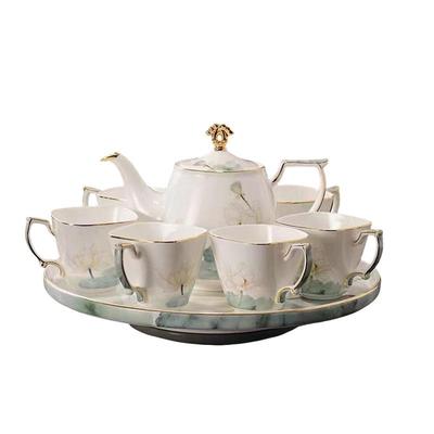 一淘一陶高档骨瓷茶水具套装礼盒