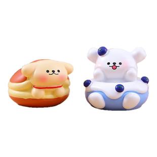 线条小狗网红爆款盲盒2025新款女孩可爱汪汪美食狗狗手办盲盒礼物