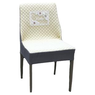 高档餐厅马鞍椅套全包加厚弹力弧形靠背椅子套罩坐垫凳套座套四季