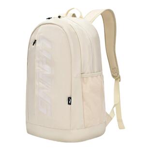 李宁正品双肩包女2025新款旅游轻便大容量书包电脑包学生背包男款