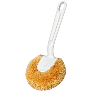 日本长柄天然椰棕洗锅刷子刷锅不易粘油洗碗清洁刷厨房清洗刷家用