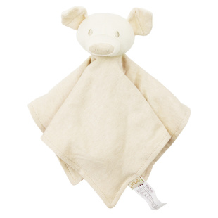 新生儿玩偶小猪婴儿安抚巾兔子宝宝手偶狐狸彩棉布偶啃咬玩具小熊