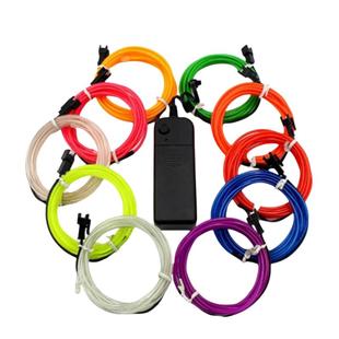 EL冷光线超细发光线手工DIY防水柔性霓虹灯条装饰灯牌字氛围灯带