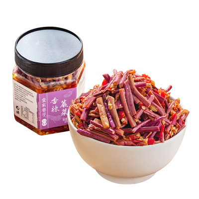 正宗湖南香辣蕨菜咸菜酱菜腌菜苔菜下饭配粥拌面下酒开味蕨菜爽脆
