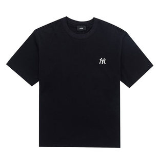 MLB短袖男女同款宽松经典T恤2026春季新款运动休闲半袖3ATSB0263